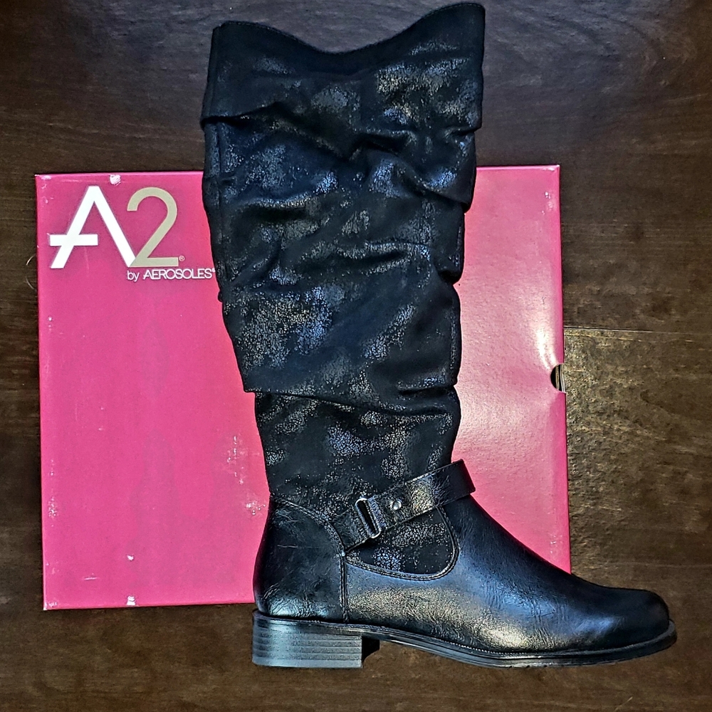 New A2 by Aerosoles Women's Ride With Me Boots
